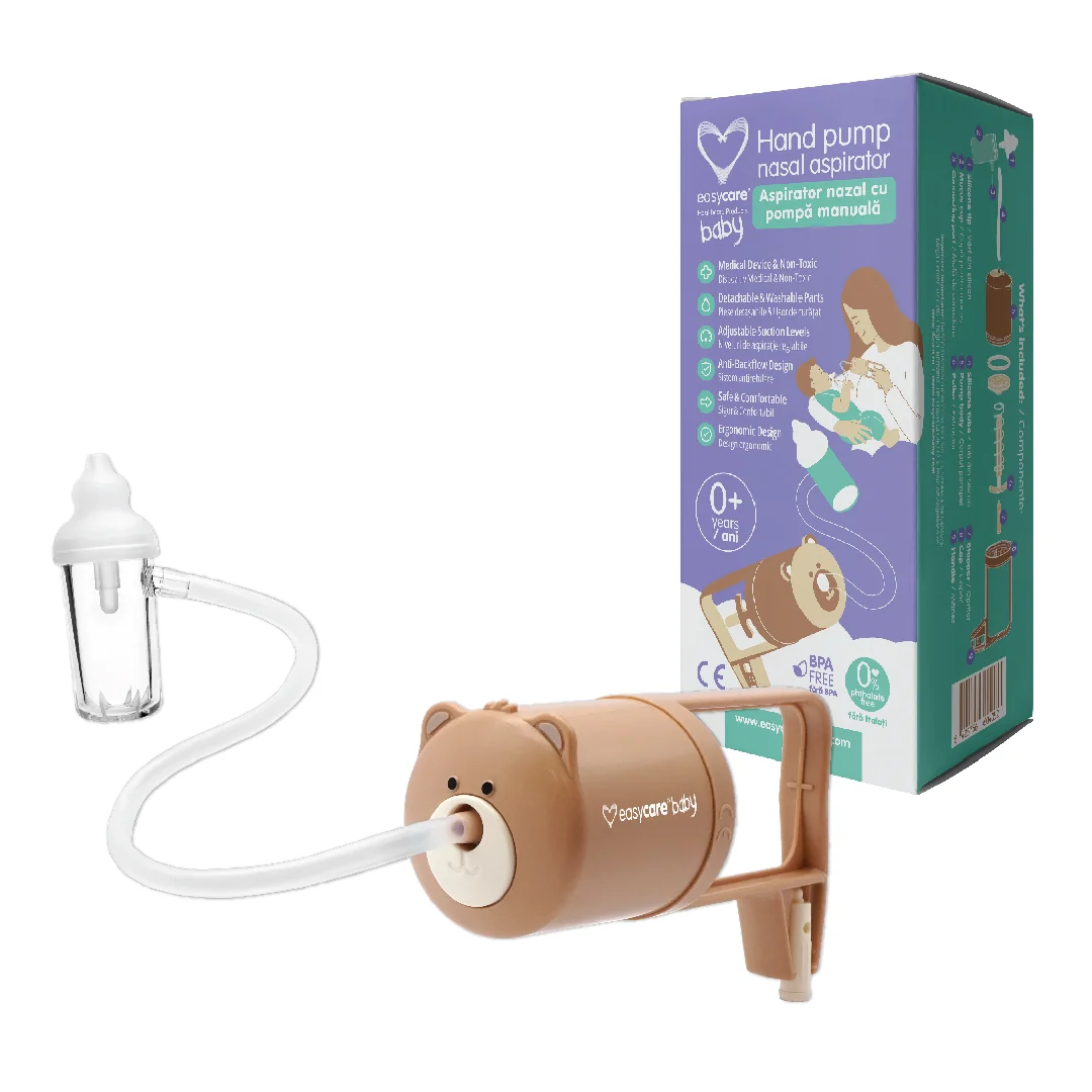 Aspirator Nazal Cu Pompa Manuală, Easycare Baby