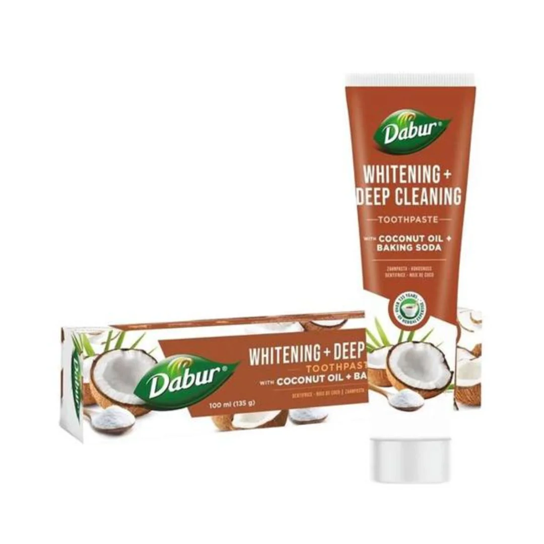 Pastă De Dinți Cu Ulei De Cocos, 100ml, Dabur