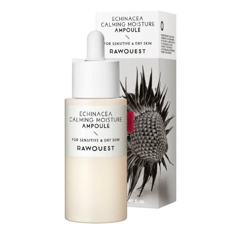 Ser Calmant Și Hidratant, Piele Sensibilă & Uscată, 50 Ml, Rawquest