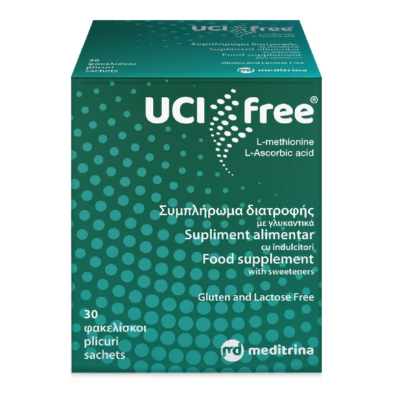 Uci Free, 30 Plicuri, Meditrina Pharmaceuticals