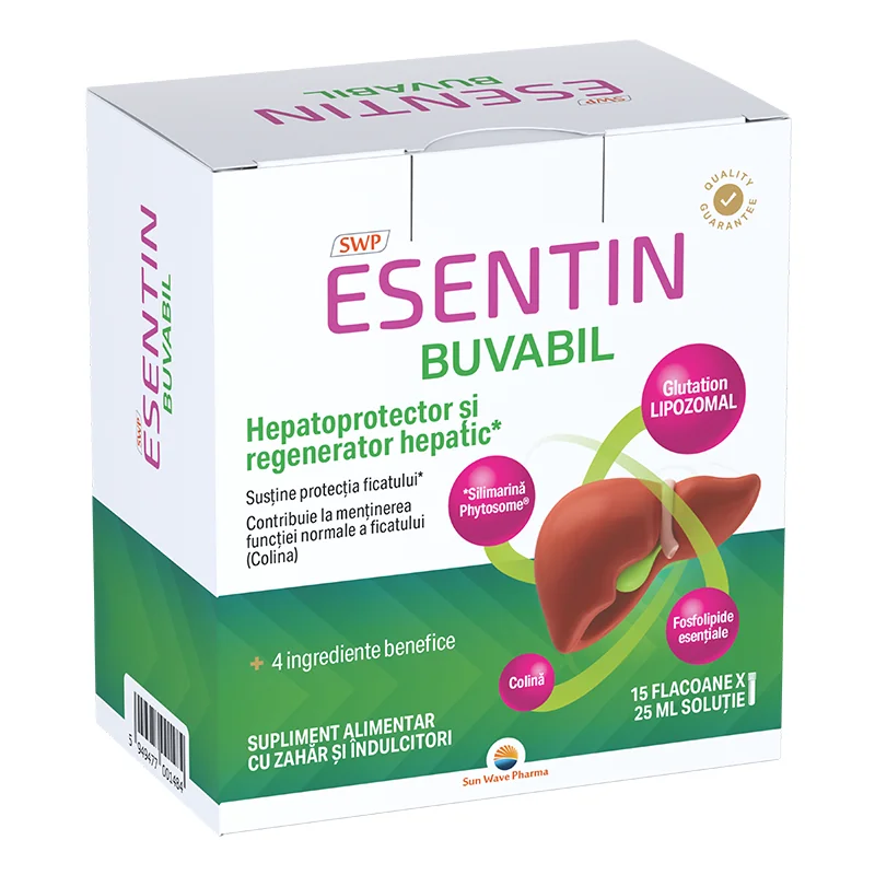 Esentin Buvabil, 15 Fiole*25 Ml, Sun Wave Pharma