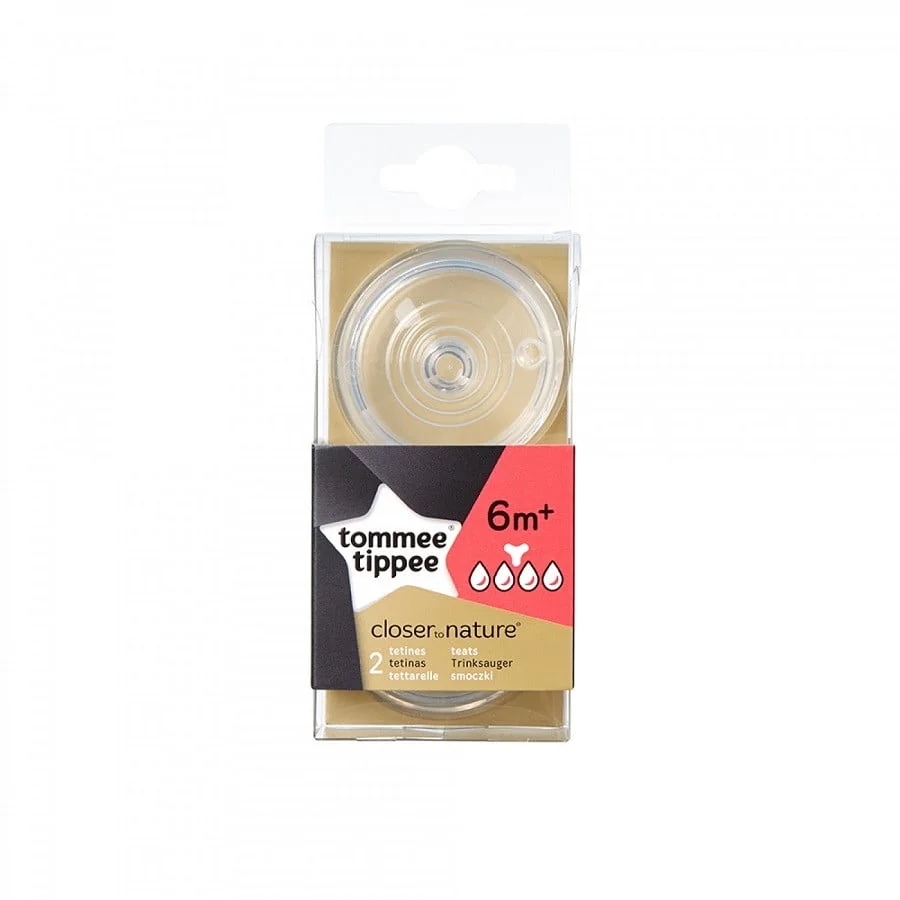 Tommee Tippee Tetina Pentru Hrana Densă, 2 Tetine