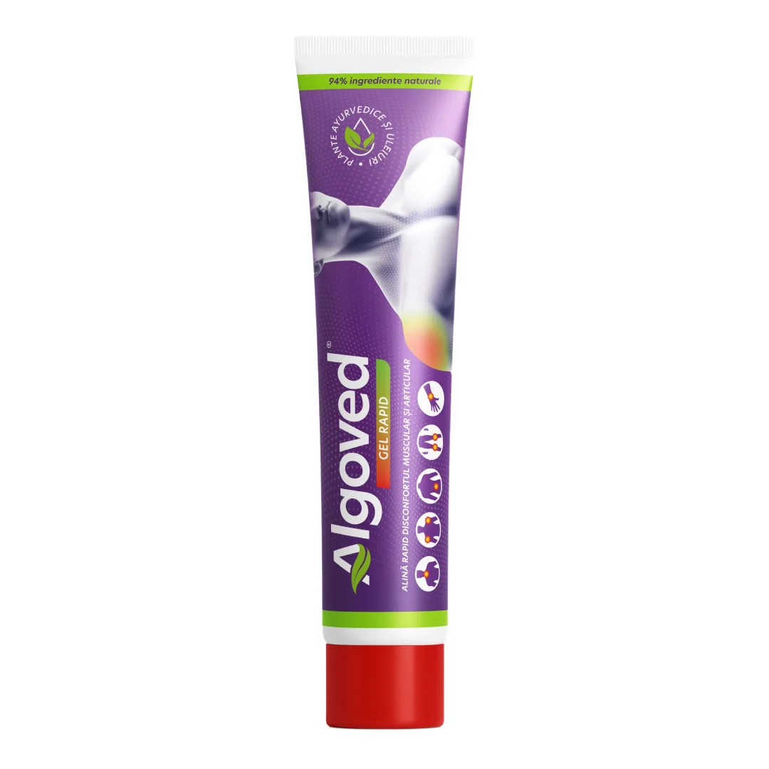 Gel Rapid Alinare Disconfort Muscular, 30 G, Algoved