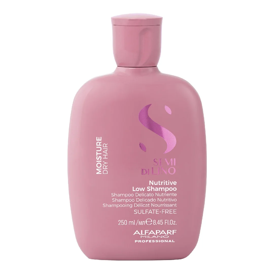 Sampon Pentru Hidratare Fără Sulfați Semi Di Lino Moisture Nutritive, 250 Ml, Alfaparf