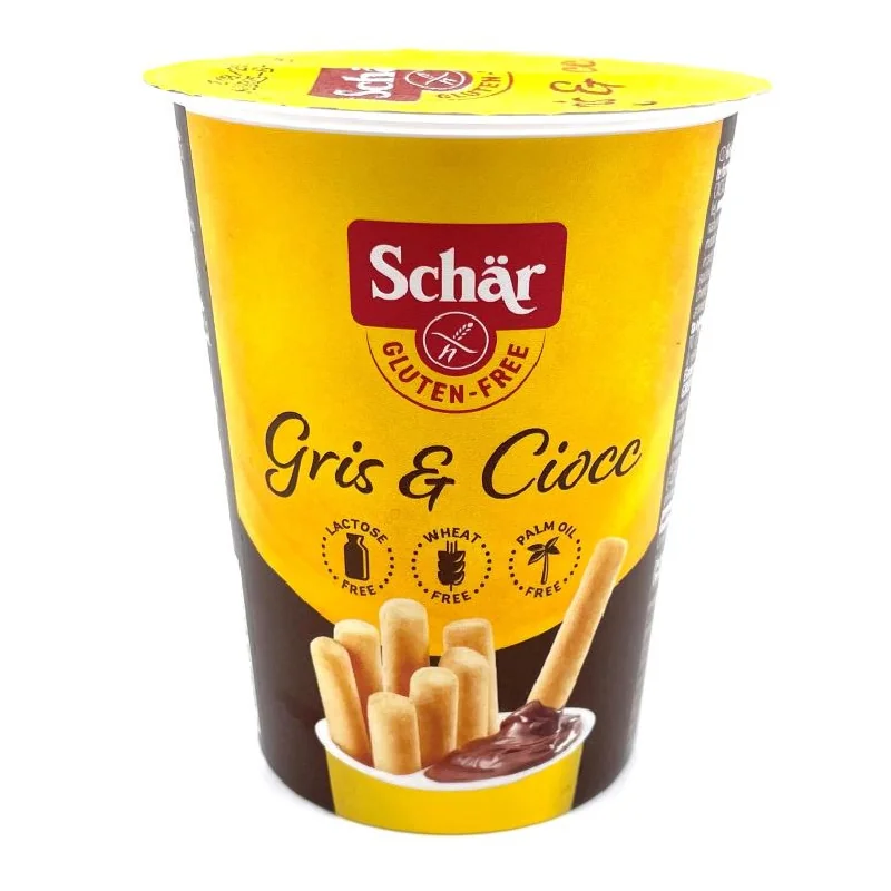 Grisine Și Cremă De Ciocolată Fără Gluten, 52g, Dr. Schar