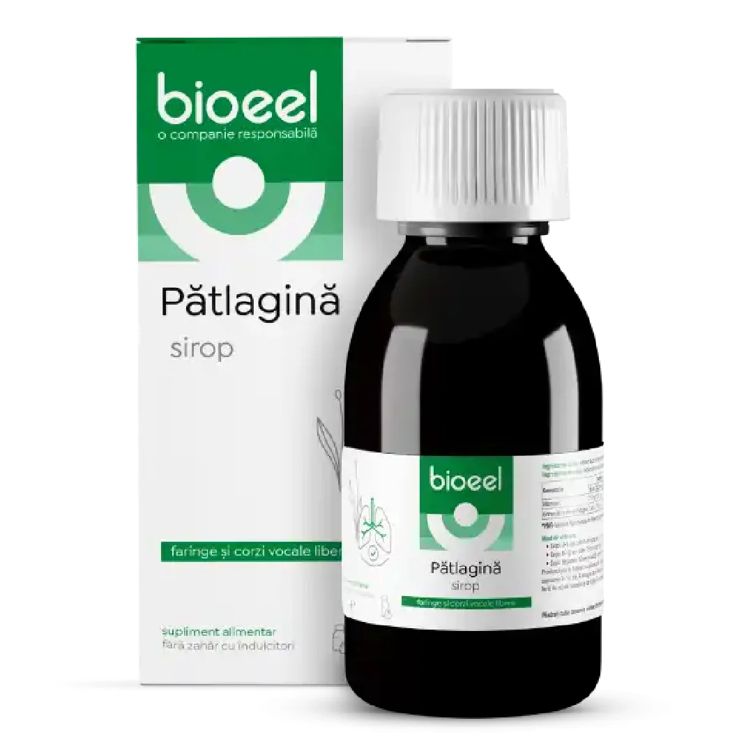 Sirop De Patlagina, 120 Ml, BIOEEL