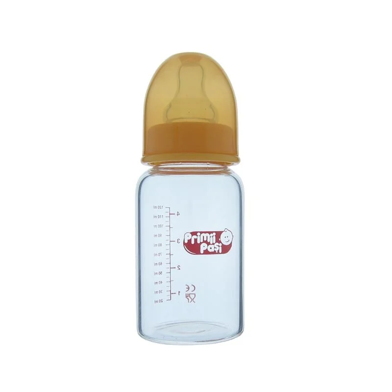 Primii Pasi R0151 - Biberon Borosilicat Sticla 120ml
