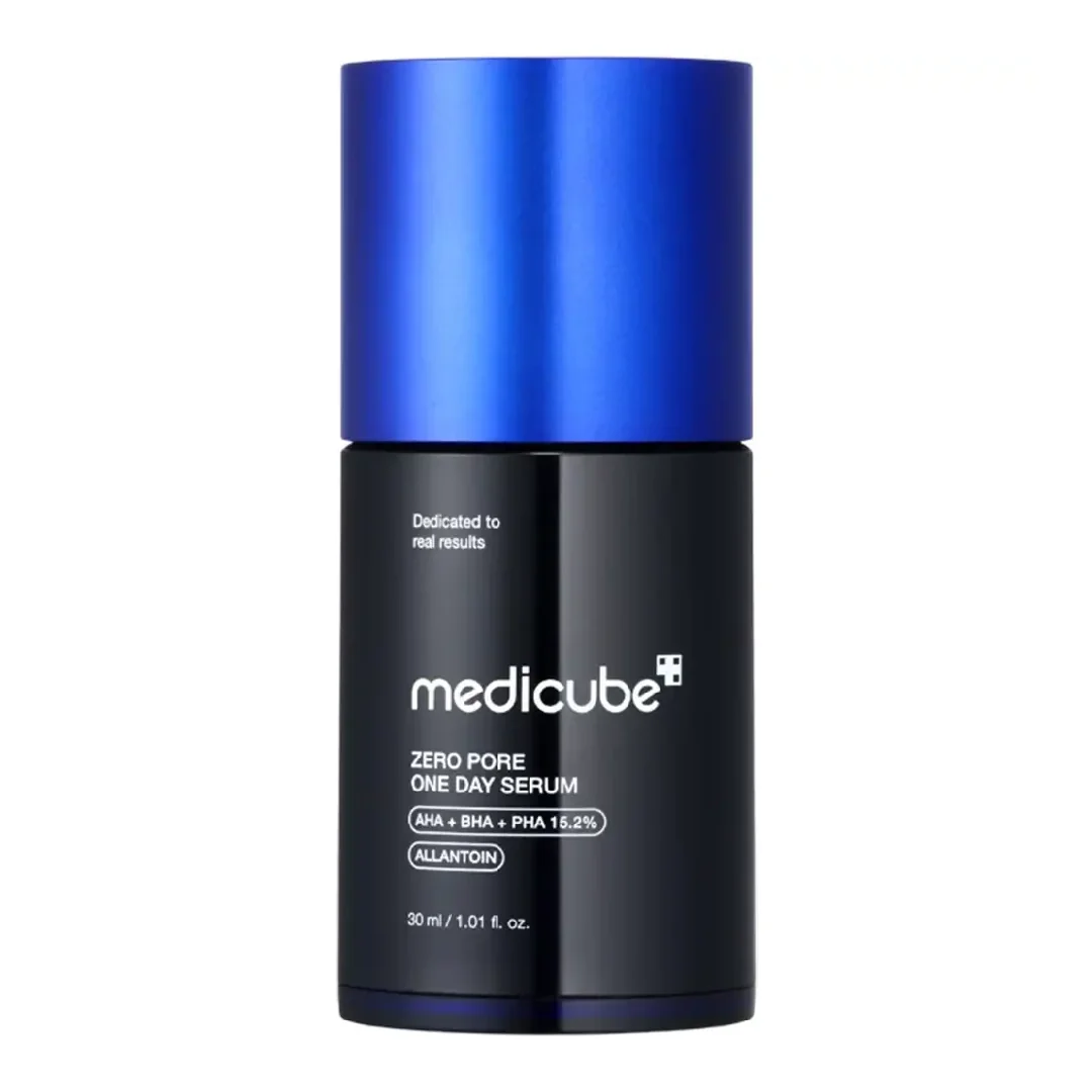 Ser De Fata Cu Aha 1% Si Niacinamida 2%, Zero Pore One Day, 30 Ml, Medicube