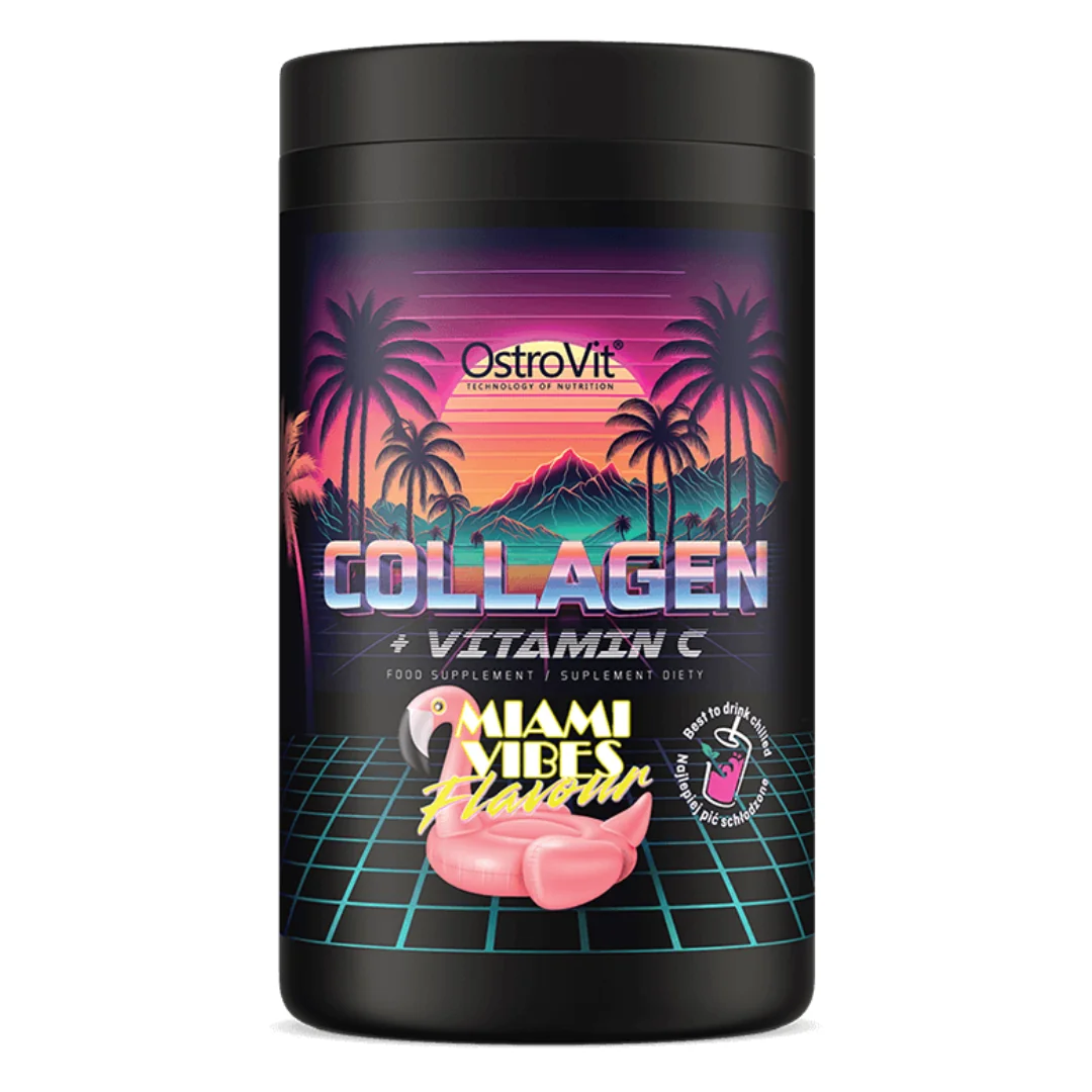 Colagen Si Vitamina C, Miami Vibes, 400 g, Ostrovit