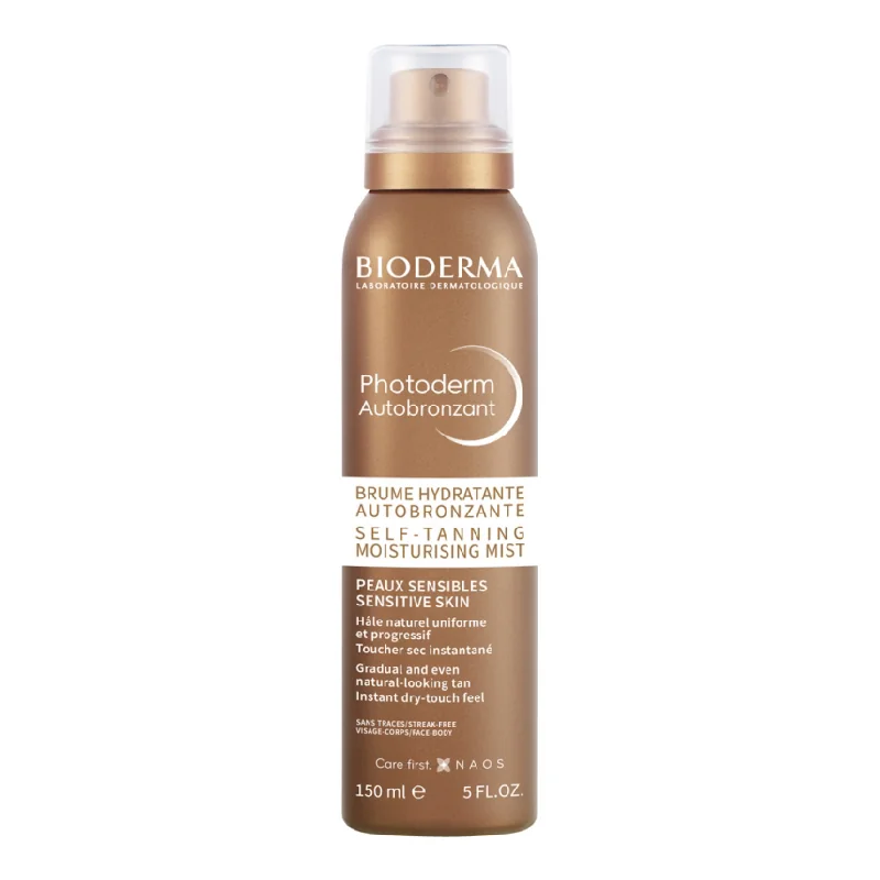 Autobronzant Hidratant Brume Photoderm, 150 Ml, Bioderma