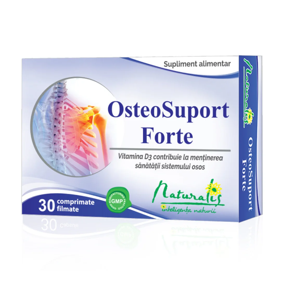 Osteosupport Forte 30 Comprimate Naturalis