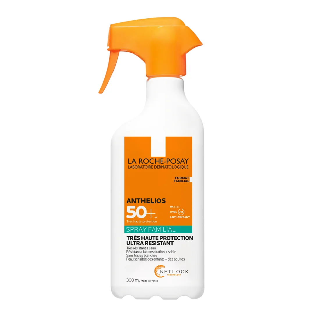 Spray Fără Parfum Cu Protecție Solară SPF50+ Anthelios Family, 300 Ml, La Roche-Posay