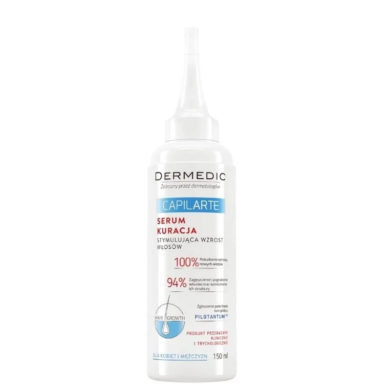 Ser Tratament Pentru Stimularea Creșterii Părului Capilarte, 150 Ml, Dermedic