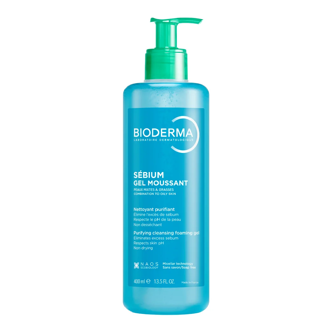 Gel Spumant Purifiant Sebium, 400 Ml, Bioderma