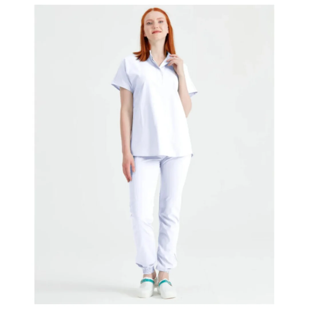 Costum Medical Alb Unisex, Model Activity - XXL