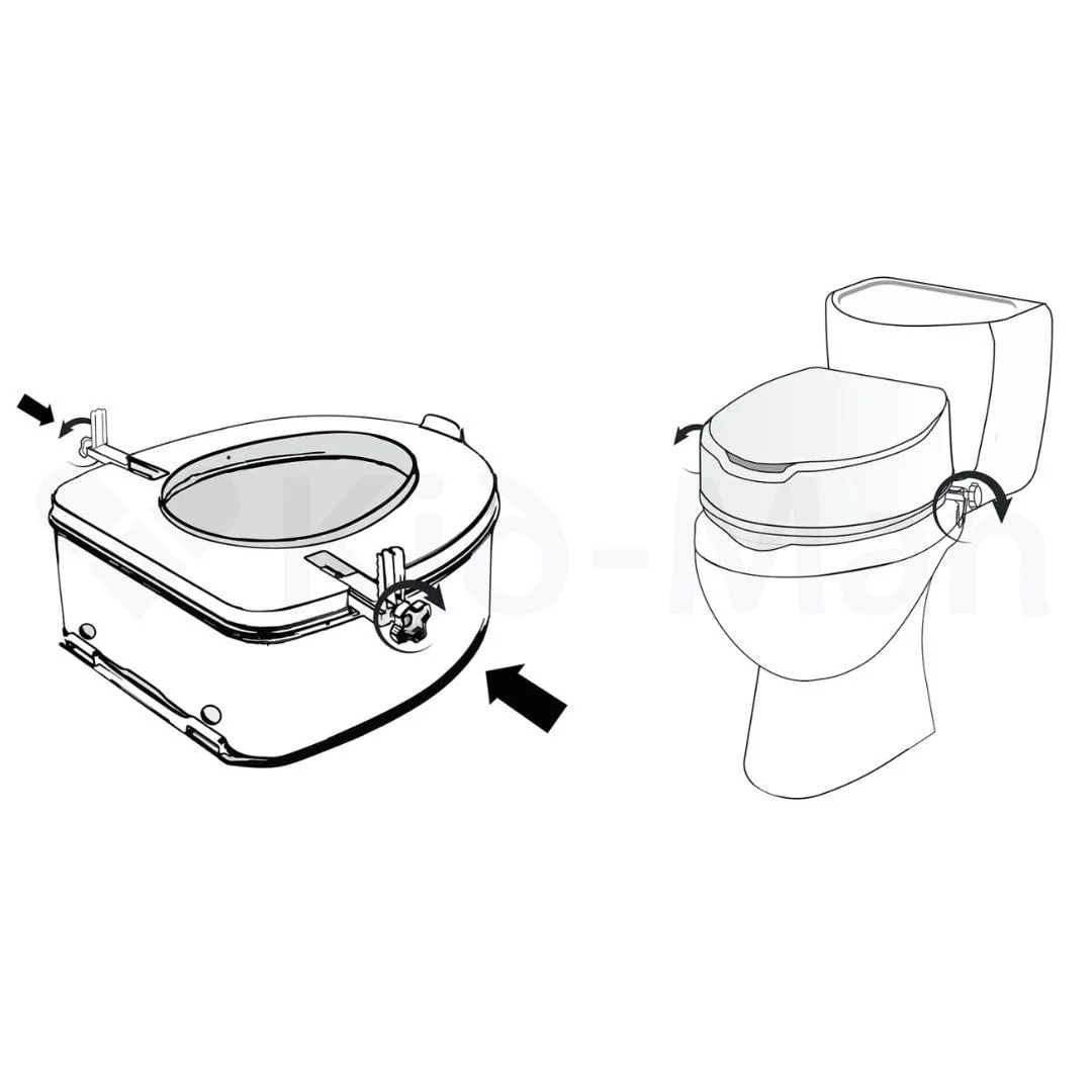 Inaltator De Toaleta Fara Capac 10 Cm, 7060S4