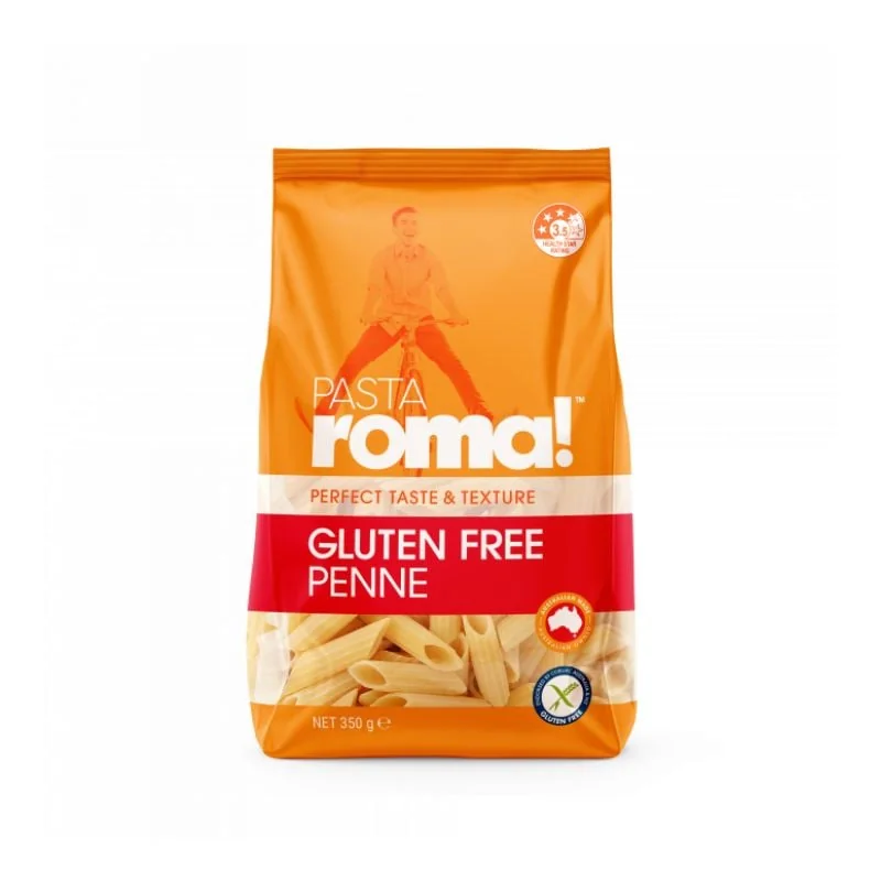 Paste Penne PASTA ROMA Fara Gluten, 350g, ORGRAN