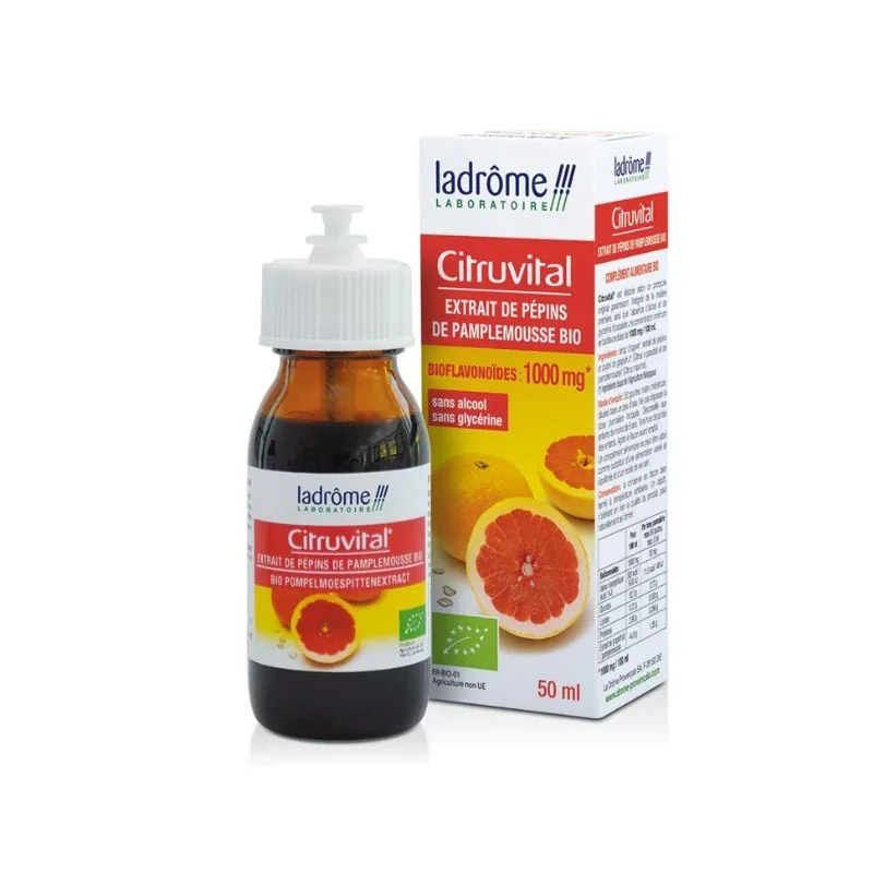 Extract Bio Din Semințe De Grapefruit, Citruvital, 50 Ml, Ladrome Laboratoire