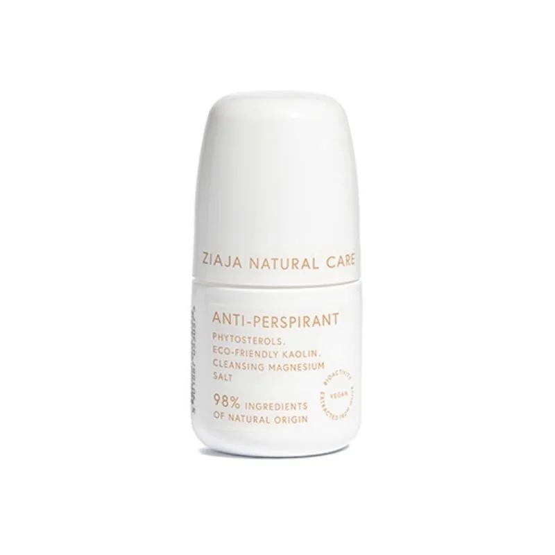 Antiperspirant Roll-On Fără Săruri De Aluminiu Natural Care, 60Ml, Ziaja
