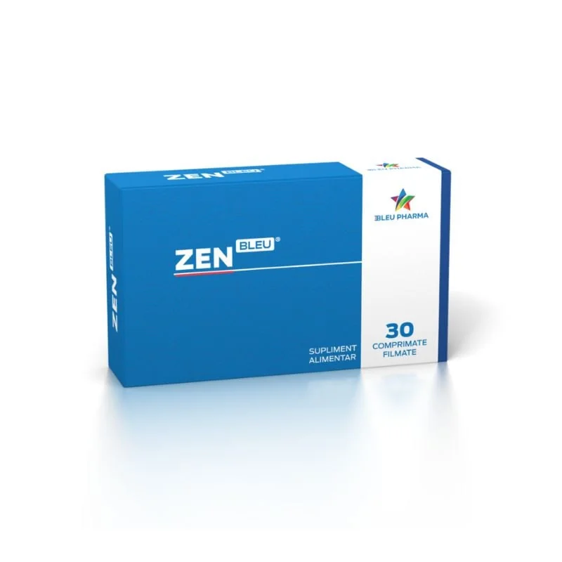 ZenBleu, 30 Comprimate, BLEU Pharma