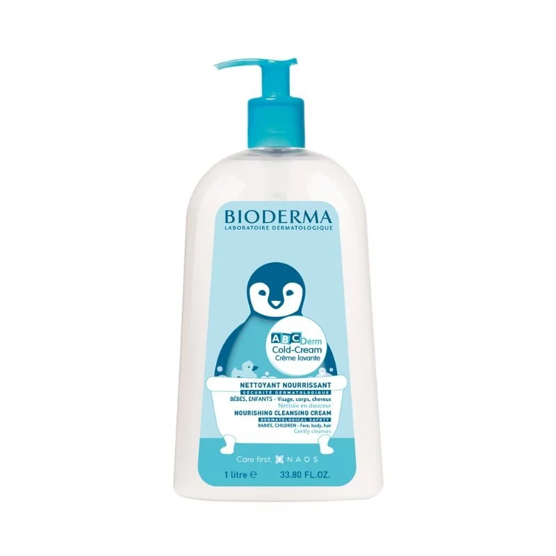 Crema De Spalare Abcderm Cold Cream, 1L, Bioderma