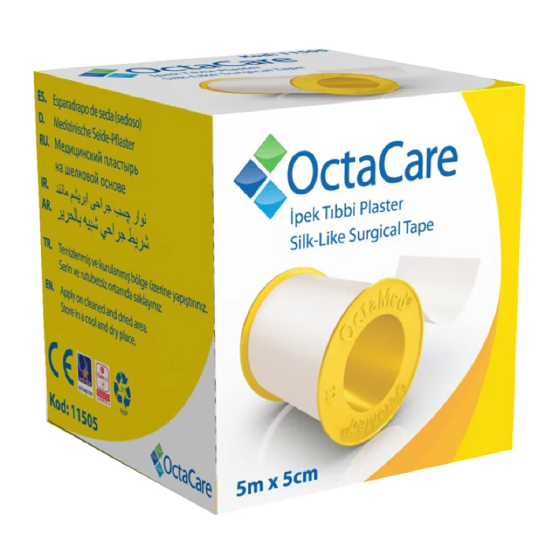Banda Adeziva Matase Octacare, 5 M*5 M, OCTAMED