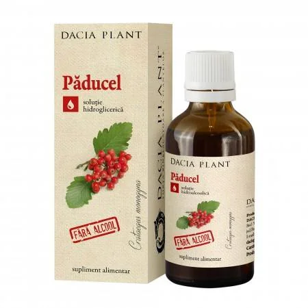 Tinctura Paducel Fără Alcool, 50 Ml, Dacia Plant