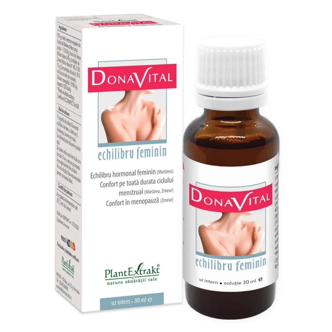 Donavital Echilibru Feminin, 30Ml, Plant Extrakt