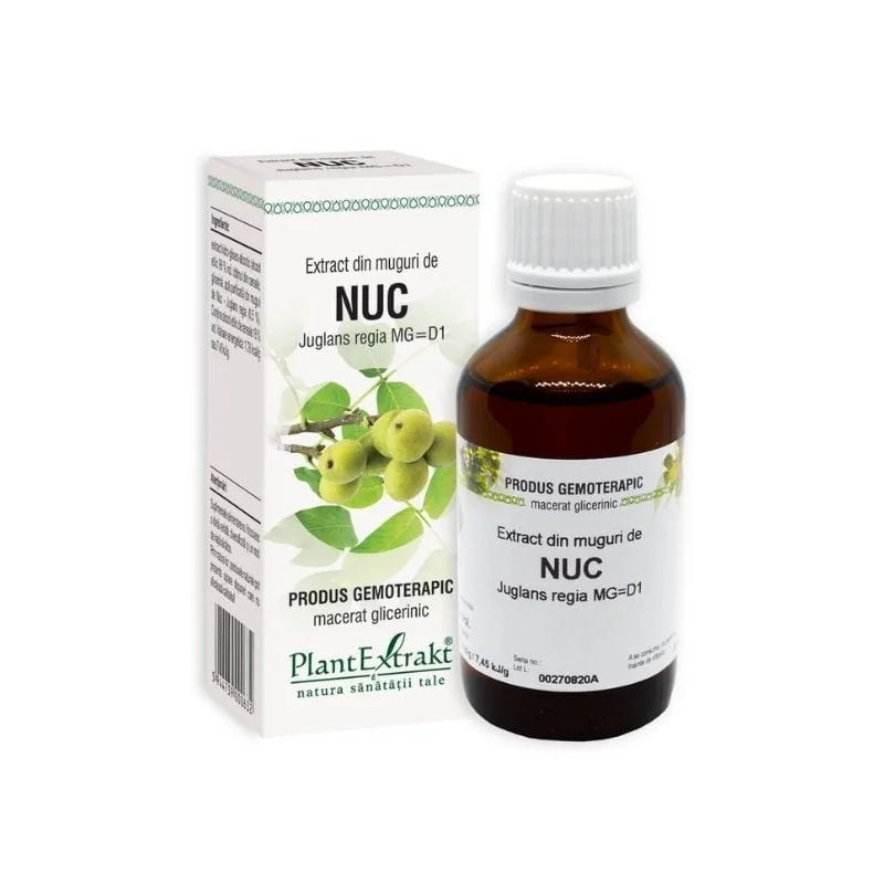 Extract Din Muguri De Nuc, 50 Ml, Plant Extrakt