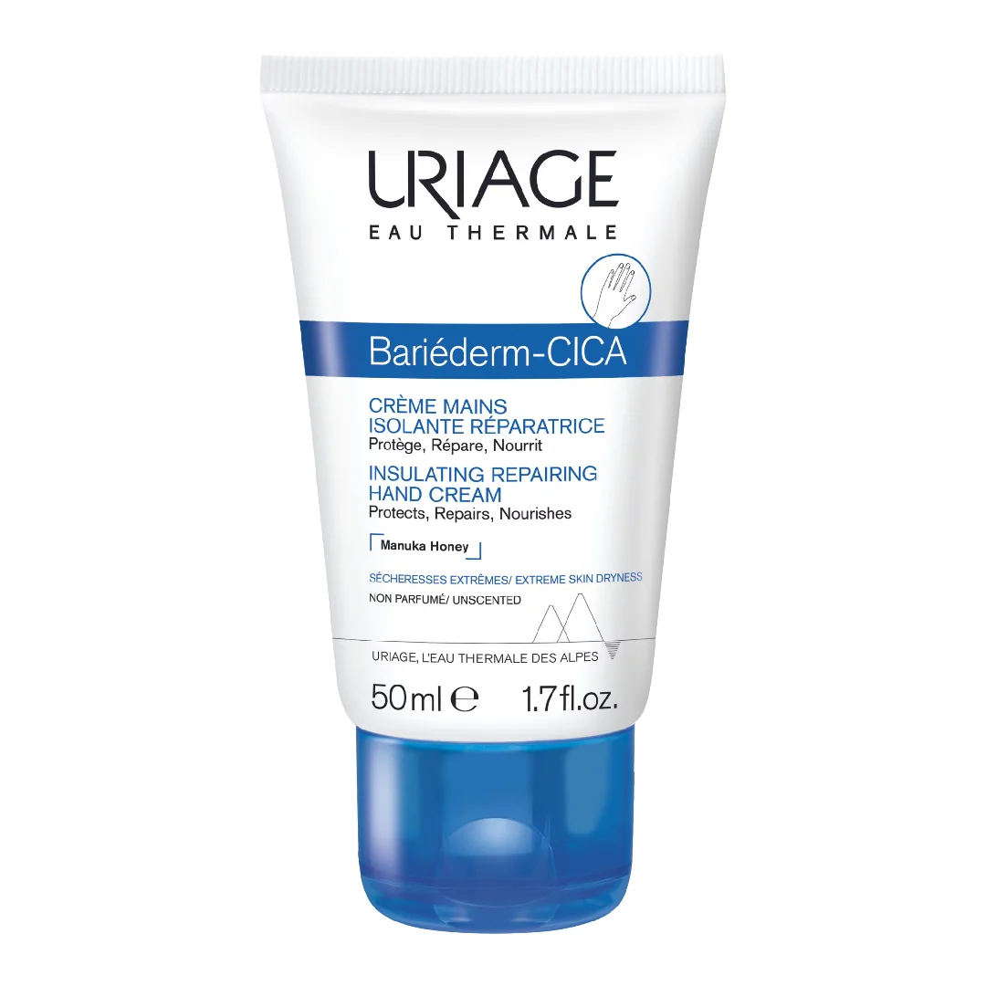 Cremă De Mâini Izolantă Reparatoare Bariederm, 50 Ml, Uriage