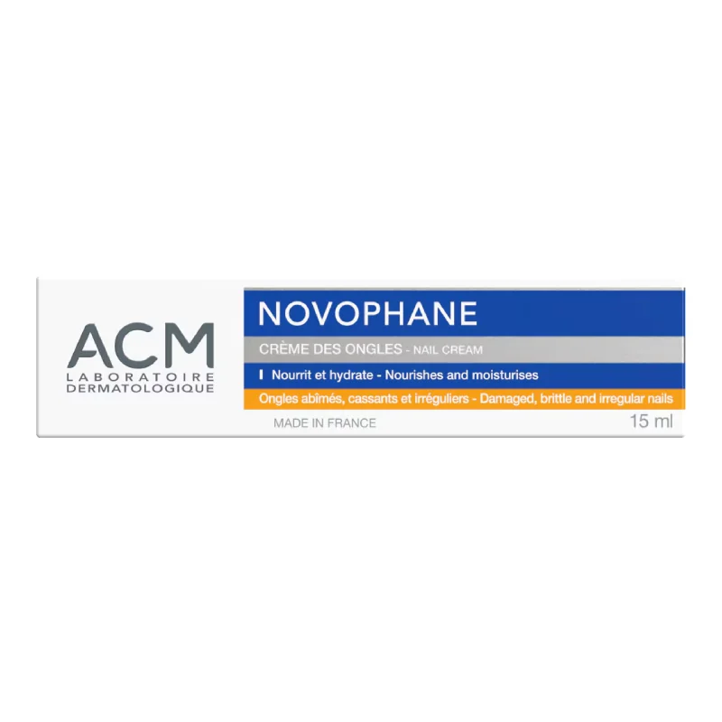 Crema Pentru Unghii Fragile Si Neregulate Novophane, 15 Ml, ACM