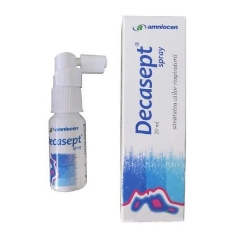 Decasept Spray Adulți, 20ml, Amniocen