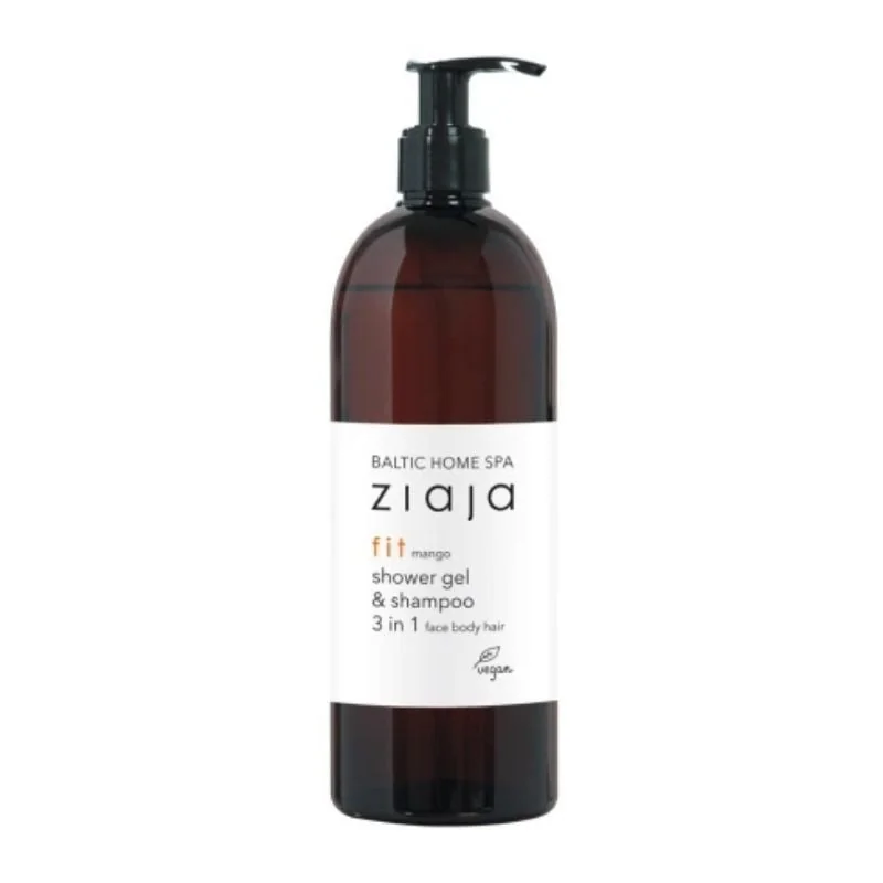 Gel De Dus Si Sampon 3 In 1 Baltic Home Spa Fit, 500 Ml, Ziaja