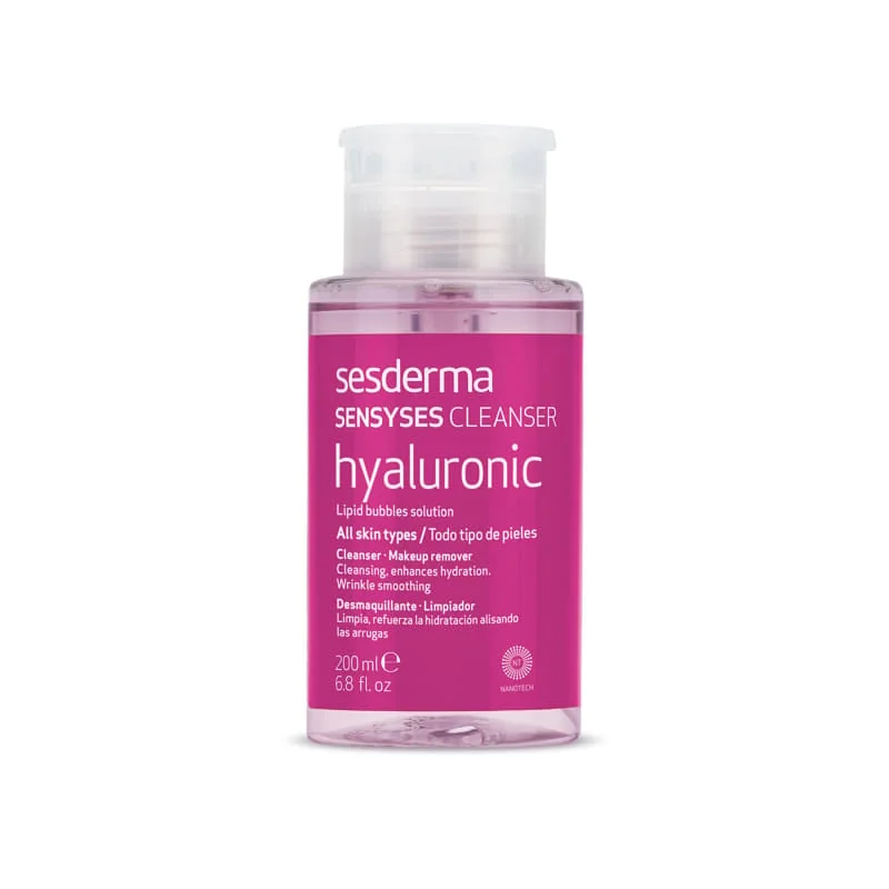 Apa Lipozomala Pentru Curatare Si Demachiere Hyaluronic, 200 Ml, Sesderma