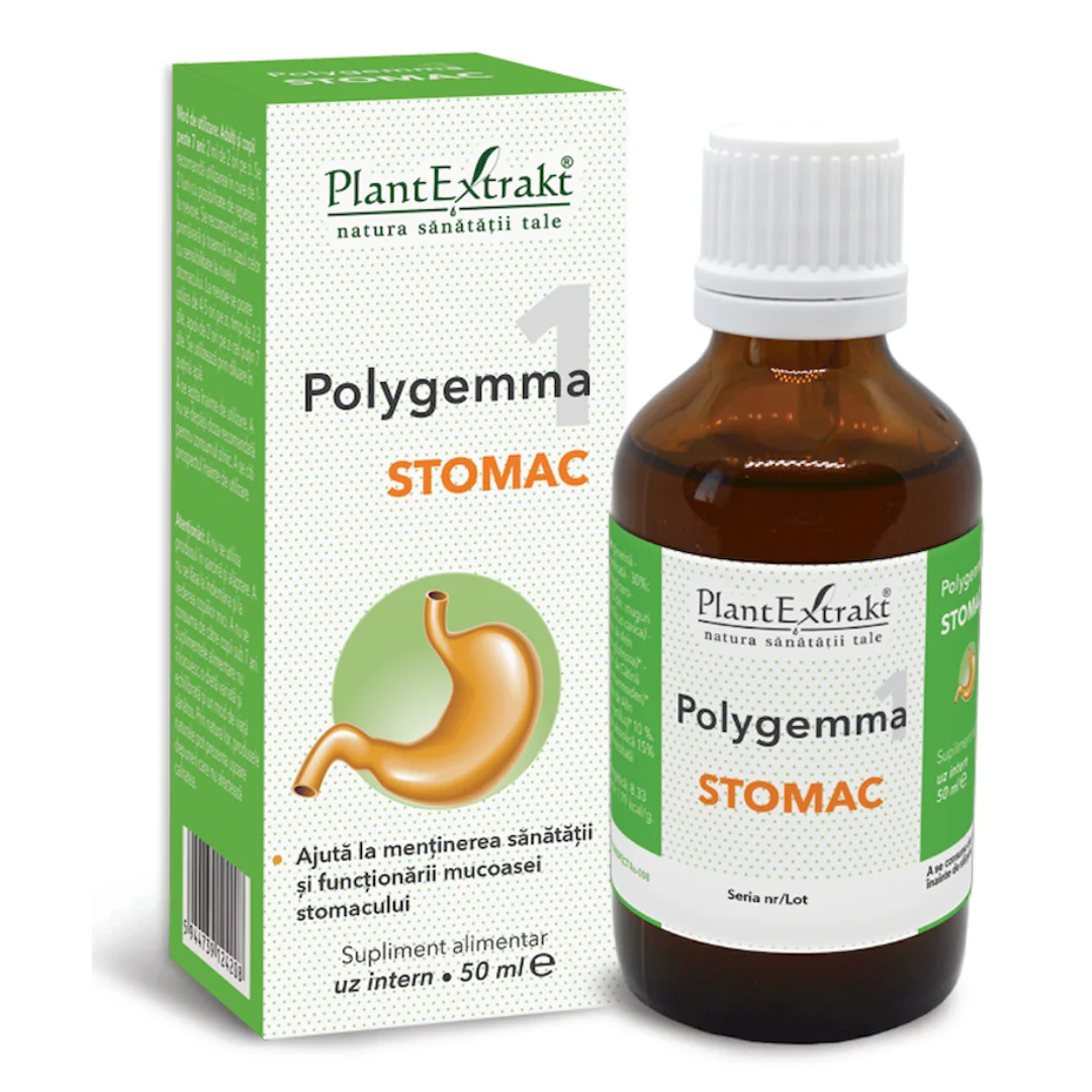 Polygemma 1, Stomac, 50 Ml, Plant Extrakt