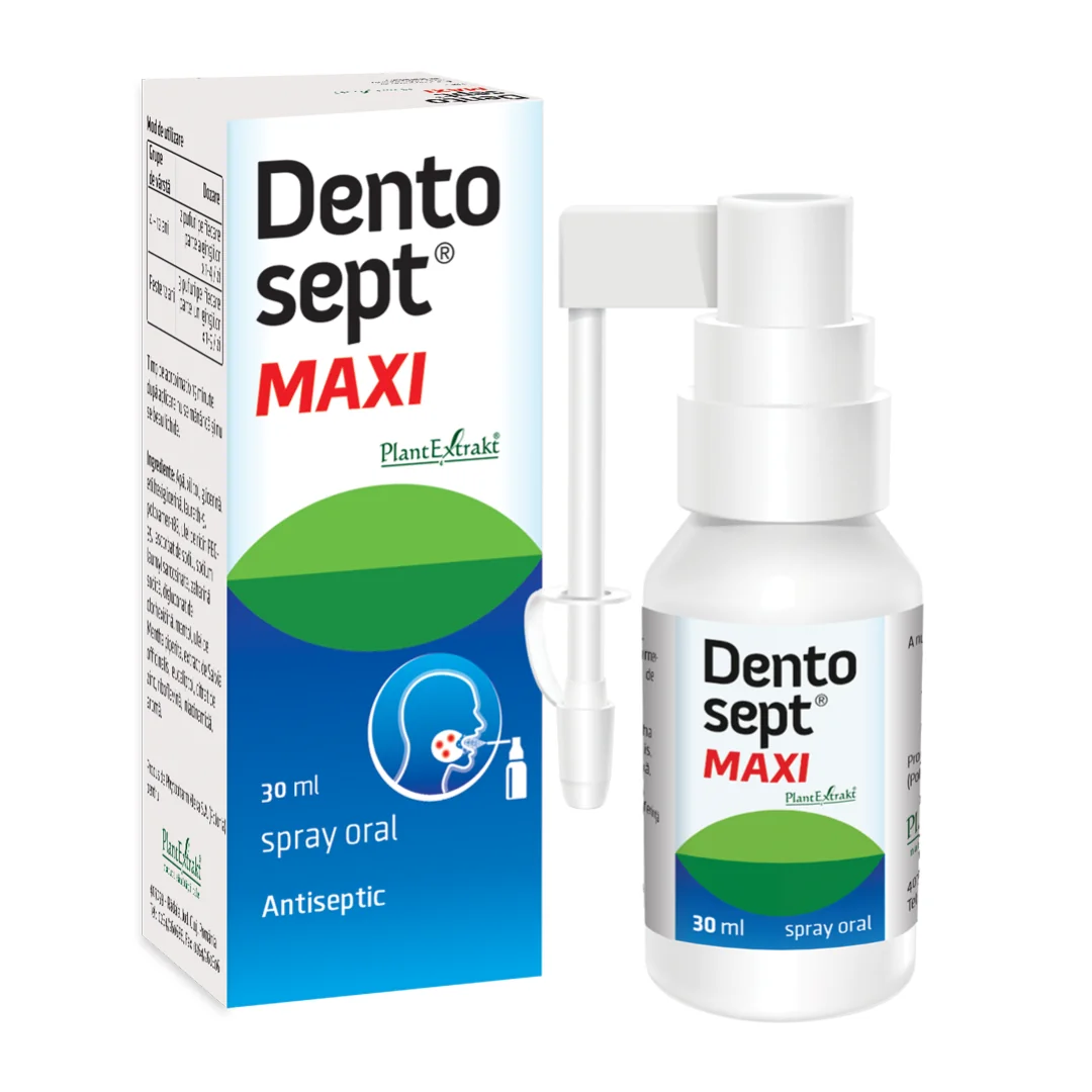 Spray Gingival Dentosept Maxi, 30 Ml, Plant Extrakt