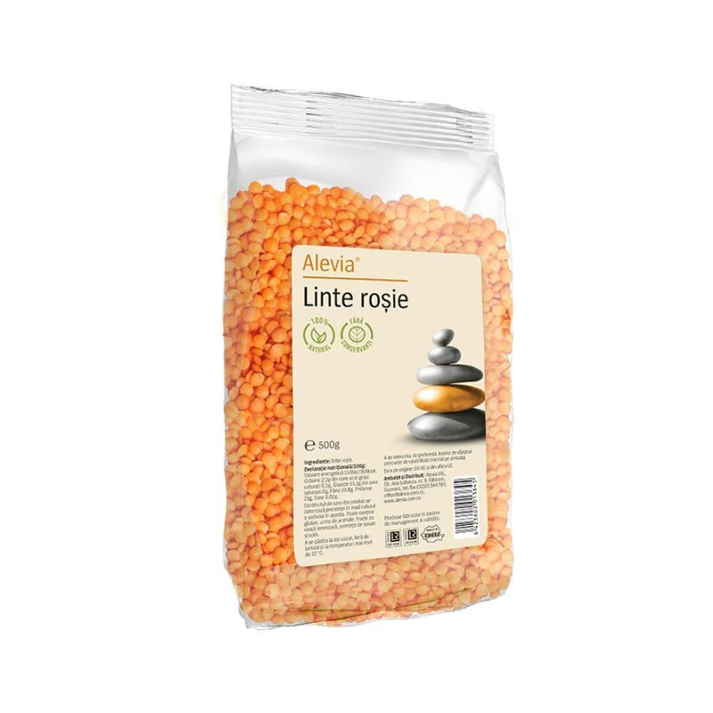 Linte Roșie, 500g, Alevia