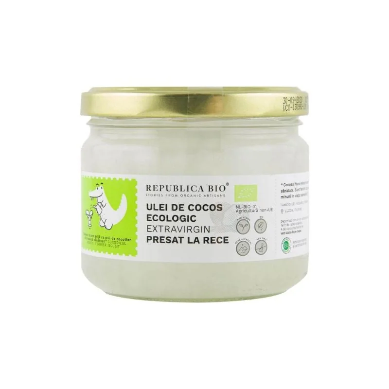 Republica Bio Ulei De Cocos Extravirgin Presat La Rece 280 Ml