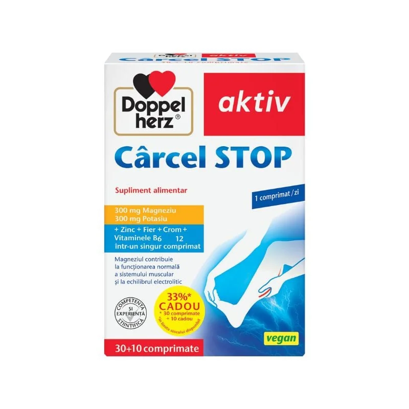 Aktiv Carcel Stop, 30+10 Comprimate, Doppelherz