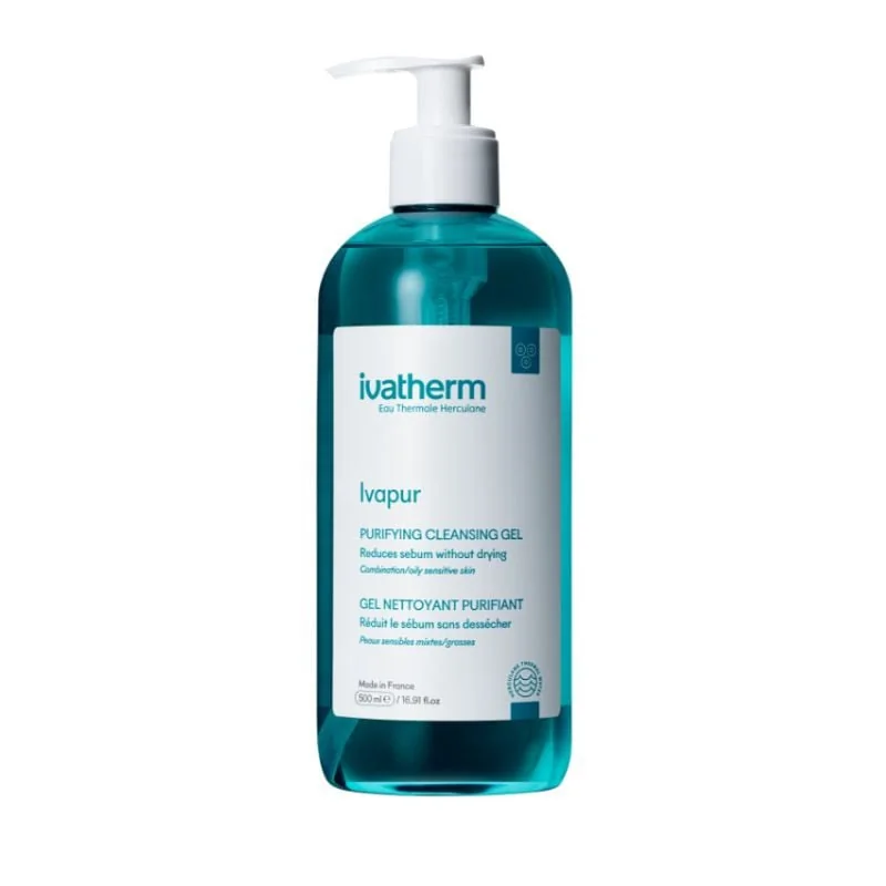 Gel De Curatare Purifiant Ivapur, 500 Ml, Ivatherm