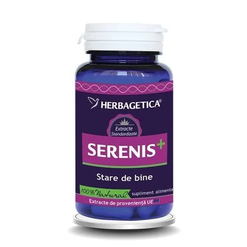 Serenis+, 60 Capsule, Herbagetica