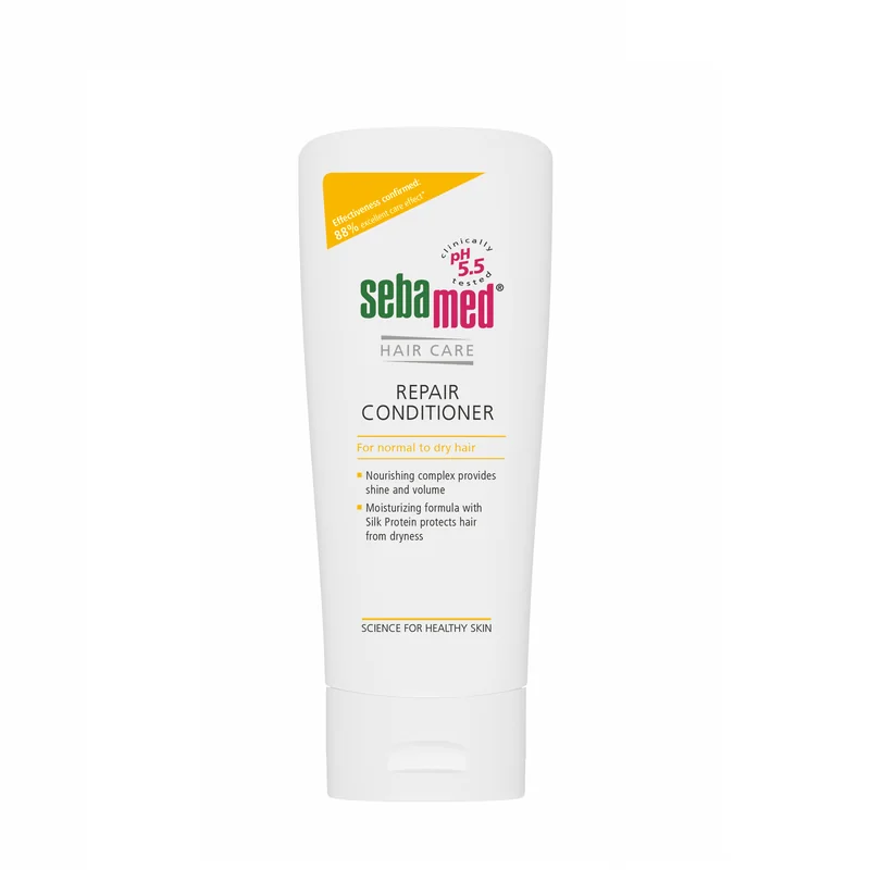 Sebamed Sensitive Skin, Balsam Dermatologic Nutritiv Restructurant Pentru Păr Deteriorat, 200 Ml