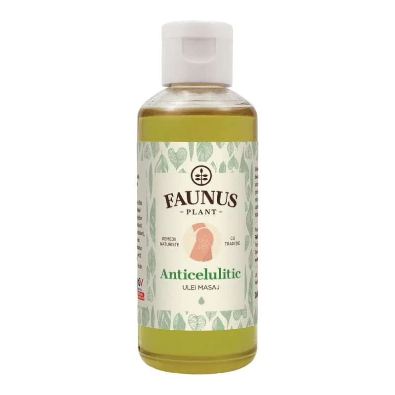 Ulei Masaj Anticelulitic, 100 Ml, Faunus Plant