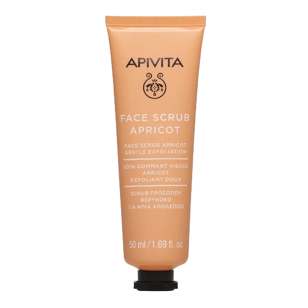Masca Pentru Exfoliere Delicată Cu Extract De Caise, 50 Ml, Apivita