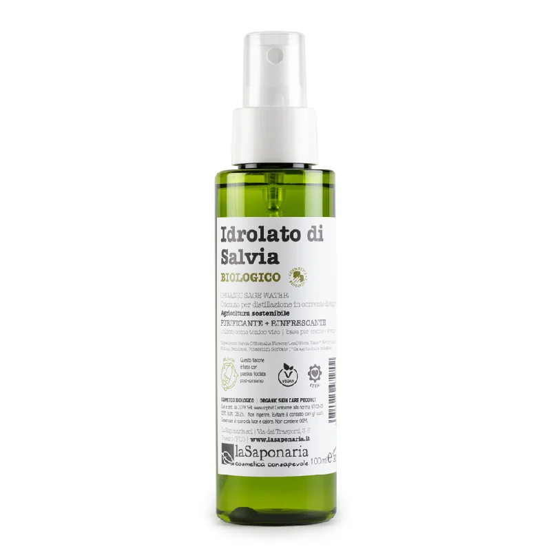 Hidrolat Bio Anti-Inflamator De Salvie, 100ml, La Saponaria