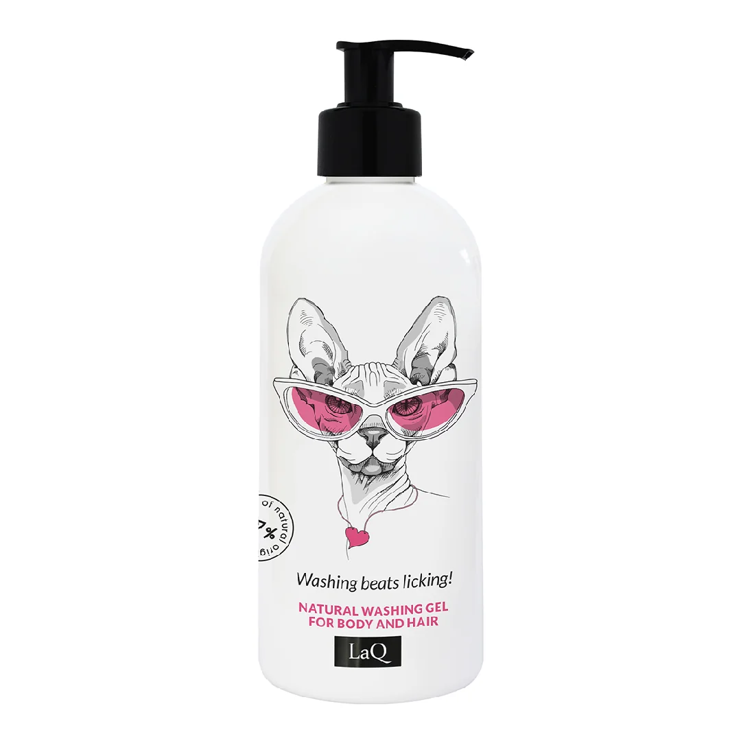 Gel De Dus Și Șampon Kitty, 300ml, LaQ
