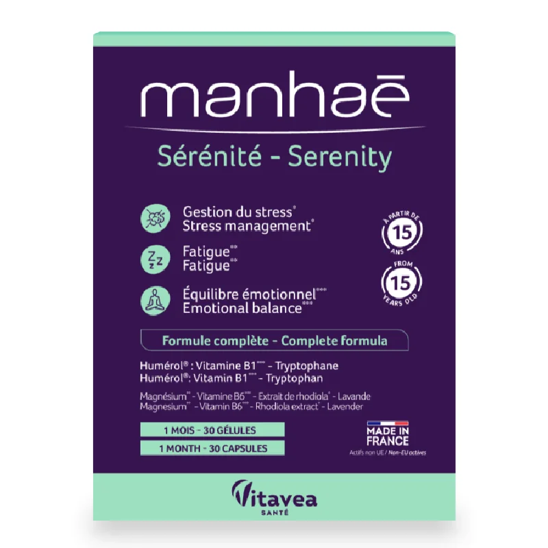 Serenite, 30 Capsule, Manhae