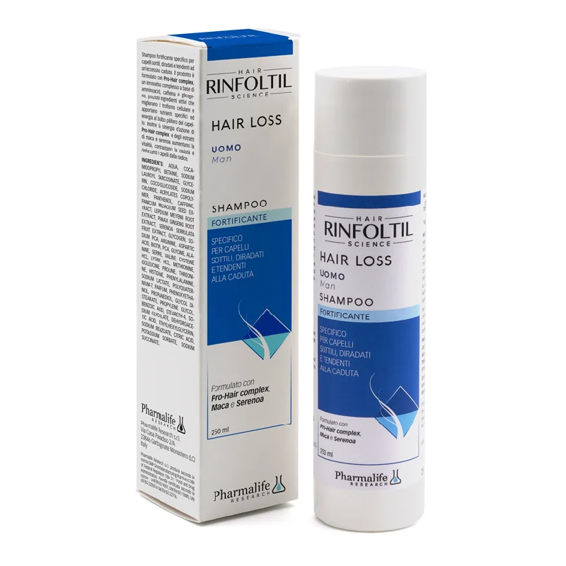 Sampon Impotriva Caderii Parului Pentru Barbati, 250 Ml, Rinfoltil