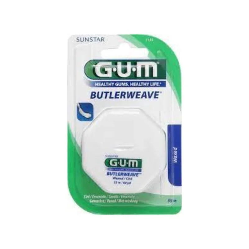 Ata Dentara Butlerweave Waxed, 55M, Sunstar Gum