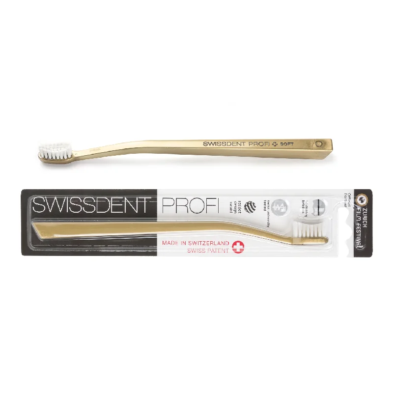 Periuță De Dinți Whitening Classic Aurie, Swissdent